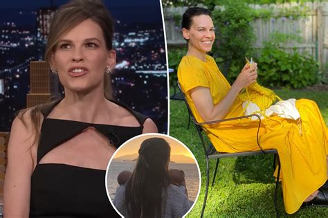 Hilary Swank stripped down for nude shoot before twins birth